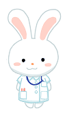 進捗を示すウサギキャラクター
